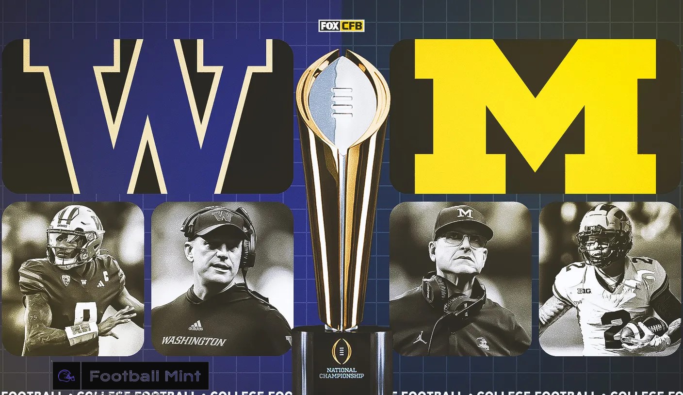 Michigan vs Washington: Undefeated Showdown in CFP Title Game