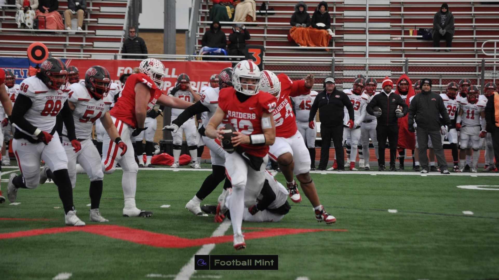 Red Raiders run past St. Xavier and into fourth straight NAIA National Semifinal